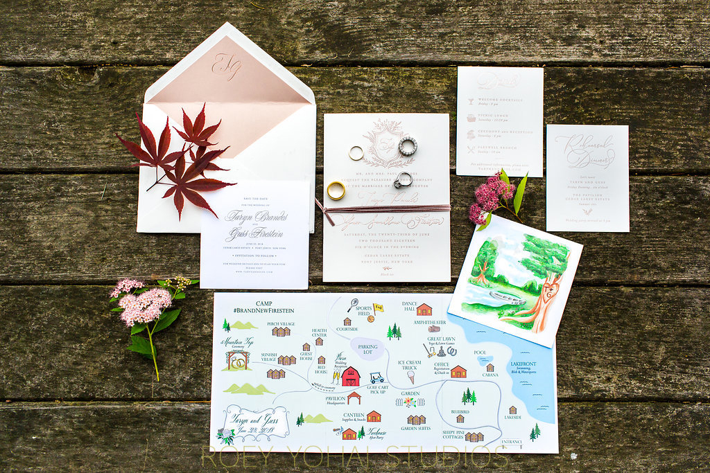 farm to table wedding invitation